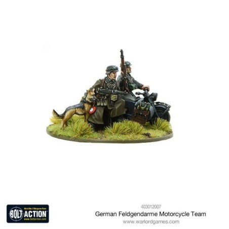 Bolt Action - German Feldgendarme Motorcycle Team