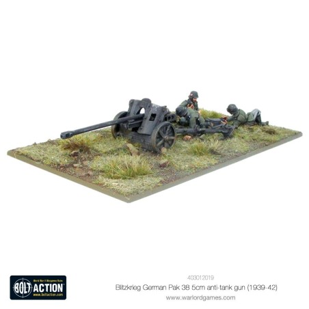 Bolt Action - Blitzkrieg German Pak 38 5cm Anti-Tank Gun (1941-42)