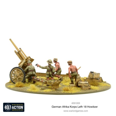 Bolt Action - Afrika Korps LeFH 18 10.5cm Medium Artillery