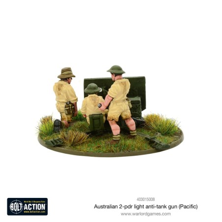 Bolt Action - Australian 2-pdr Light Anti-tank Gun 