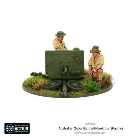 Bolt Action - Australian 2-pdr Light Anti-tank Gun 