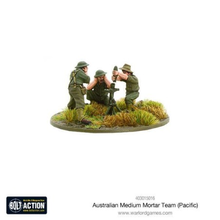 Bolt Action - Australian Medium Mortar Team 