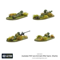 Bolt Action: Australian PIAT and Anti-tank Rifle Teams 
