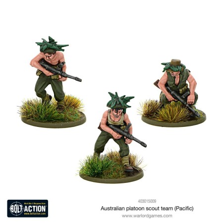 Bolt Action - Australian Platoon Scout Team 
