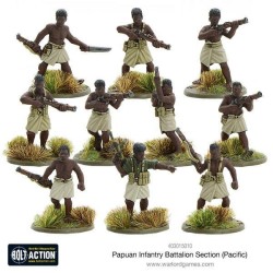 Bolt Action - Papuan Infantry Battalion Section 