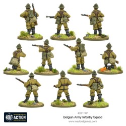 Bolt Action - Belgian Army Infantry squad