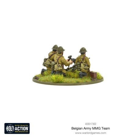 Bolt Action - Belgian Army MMG Team