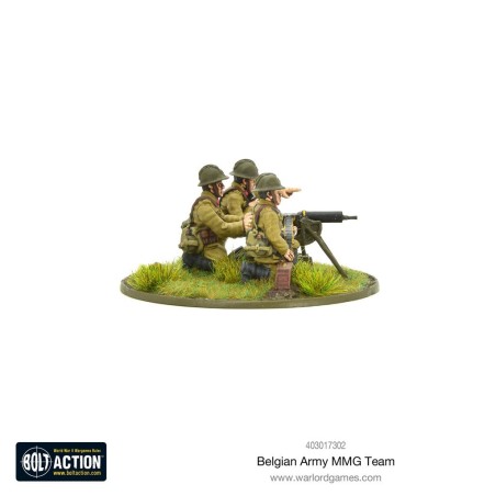 Bolt Action - Belgian Army MMG Team