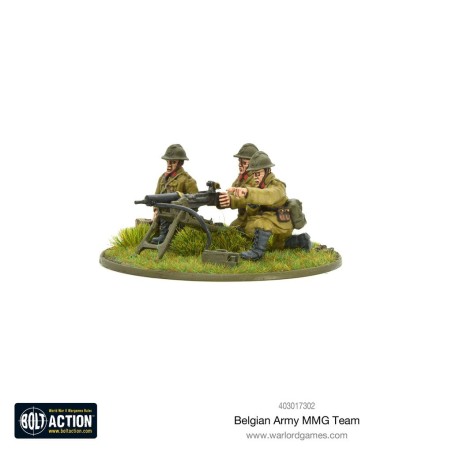 Bolt Action - Belgian Army MMG Team