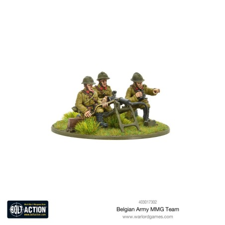 Bolt Action - Belgian Army MMG Team