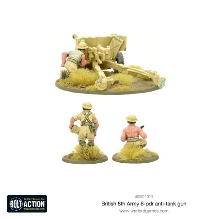 Bolt Action - 8th Army 6 Pounder 