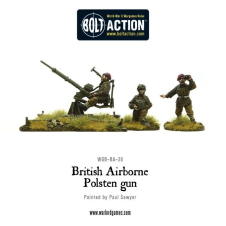 Bolt Action - British Airborne Polsten Gun