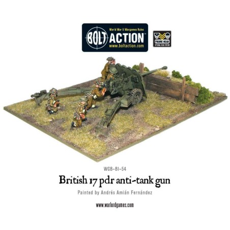 Bolt Action - British Army 17 pdr Anti-tank Gun