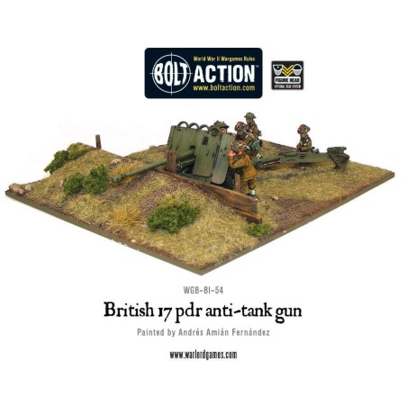 Bolt Action - British Army 17 pdr Anti-tank Gun