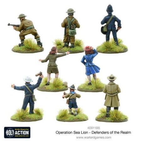 Bolt Action - Operation Sea Lion Defenders of the Realm 