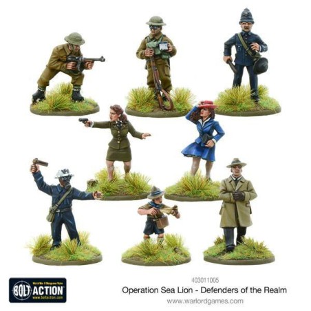 Bolt Action - Operation Sea Lion Defenders of the Realm 