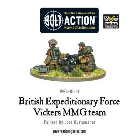 Bolt Action - Early War Vickers MMG Team