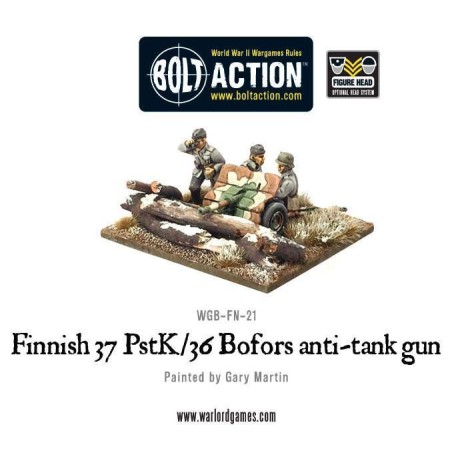 Bolt Action - Finnish 37 PstK/36 Bofors anti-tank gun