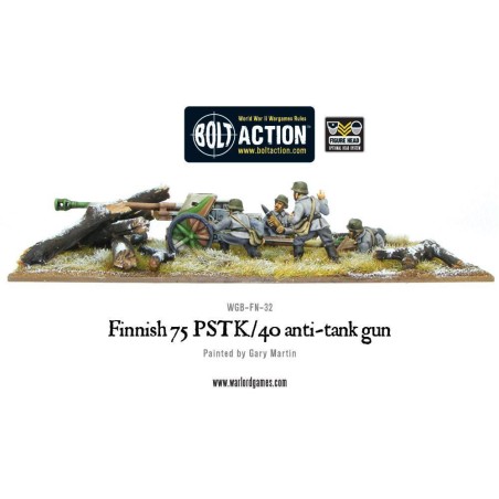 Bolt Action - Finnish 75 PSTK/40 Anti-Tank Gun