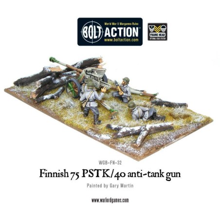 Bolt Action - Finnish 75 PSTK/40 Anti-Tank Gun
