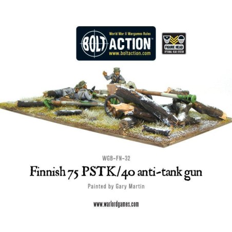 Bolt Action - Finnish 75 PSTK/40 Anti-Tank Gun