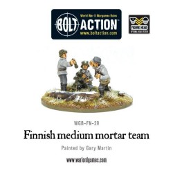 Bolt Action - Finnish medium mortar team