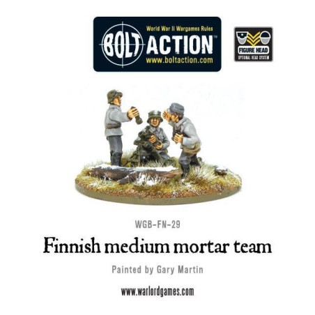 Bolt Action - Finnish medium mortar team