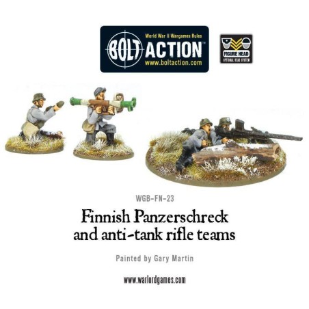 Bolt Action - Finnish Panzerschreck and anti-tank rifle teams