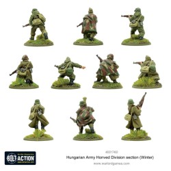 Bolt Action - Hungarian Army Honved Division Section (Winter)