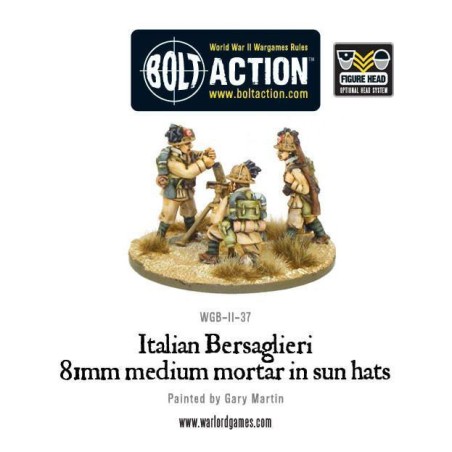 Bolt Action - Italian Army Medium mortar team