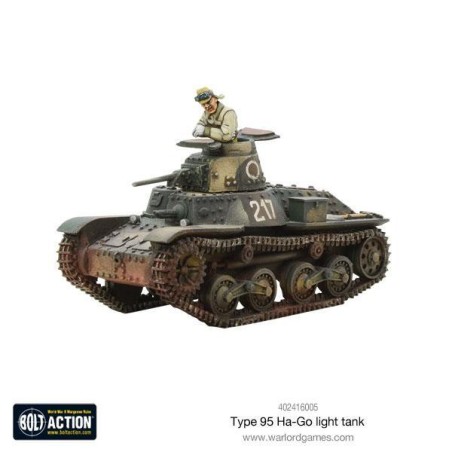 Bolt Action - Japanese Type 95 Ha-Go light tank  (Splash Release)
