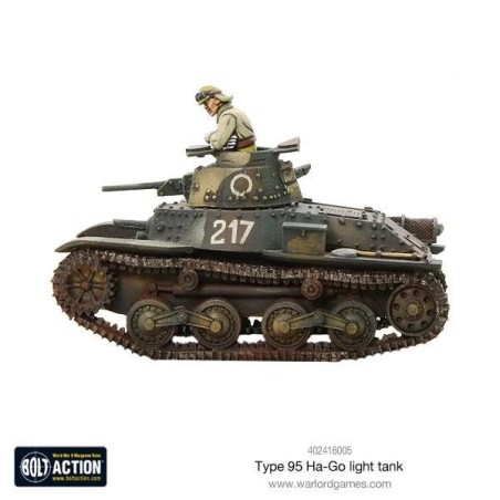 Bolt Action - Japanese Type 95 Ha-Go light tank  (Splash Release)