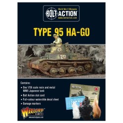 Bolt Action - Japanese Type 95 Ha-Go light tank  (Splash Release)