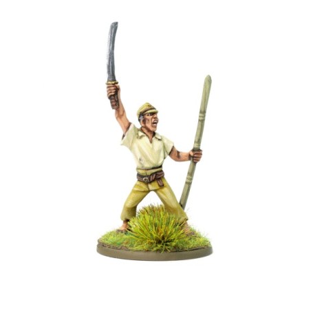 Bolt Action - Japanese Bamboo Spear Fighter squad