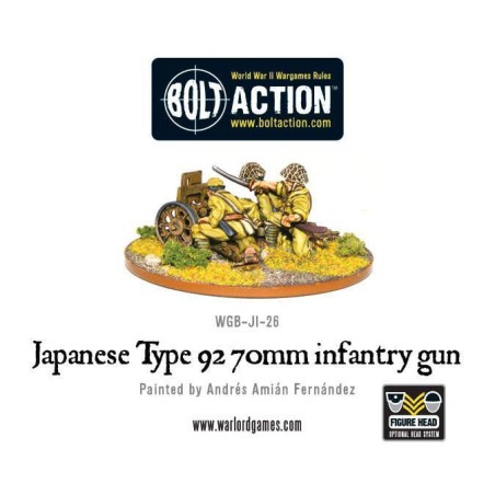 Bolt Action - Imperial Japanese Type 92 70mm Infantry Gun