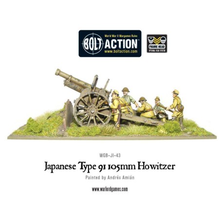 Bolt Action - Imperial Japanese Type 91 105mm Howitzer