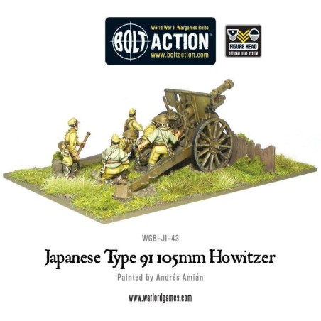 Bolt Action - Imperial Japanese Type 91 105mm Howitzer