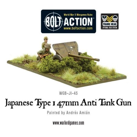 Bolt Action - Imperial Japanese Type 47mm Anti Tank Gun