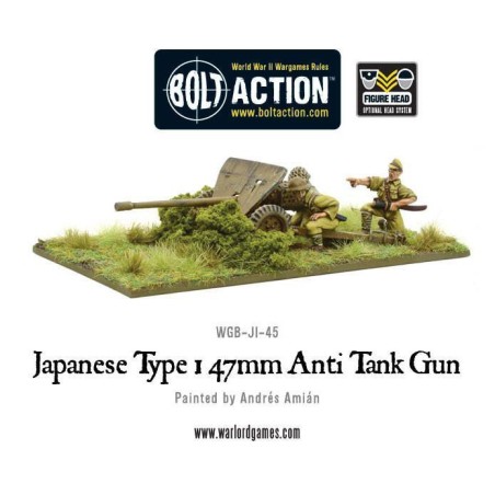 Bolt Action - Imperial Japanese Type 47mm Anti Tank Gun