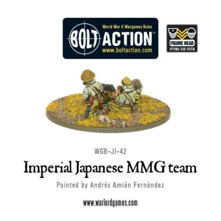 Bolt Action - Imperial Japanese MMG team