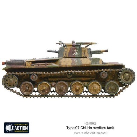 Bolt Action - Chi-Ha Japanese tank