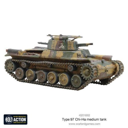 Bolt Action - Chi-Ha Japanese tank