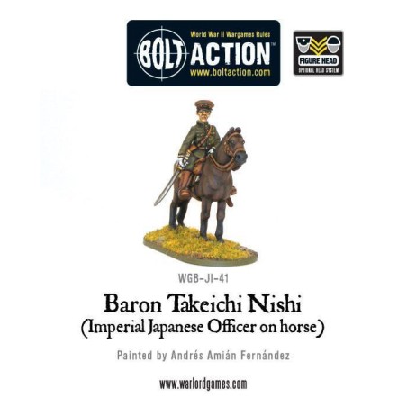 Bolt Action - Baron Nishi (Imperial Japanese officer on horse)