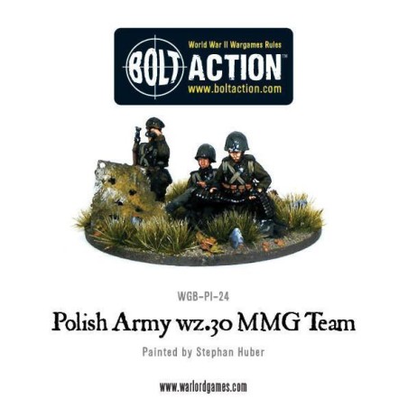 Bolt Action - Polish Army wz.30 MMG team