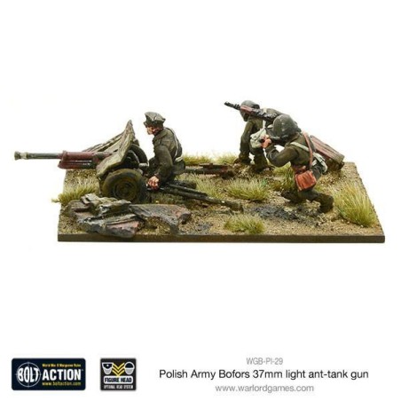Bolt Action - Polish Army Bofors 37mm Anti-Tank Gun