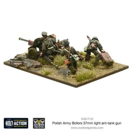 Bolt Action - Polish Army Bofors 37mm Anti-Tank Gun