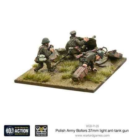 Bolt Action - Polish Army Bofors 37mm Anti-Tank Gun