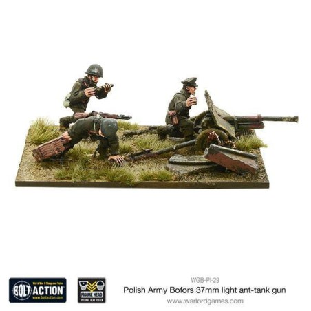 Bolt Action - Polish Army Bofors 37mm Anti-Tank Gun
