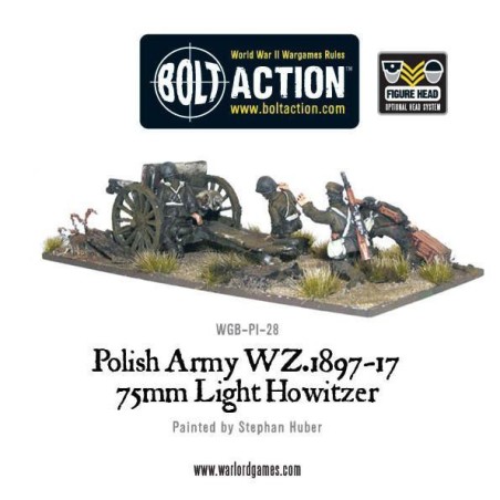 Bolt Action - Polish Army 75mm Light Artillery