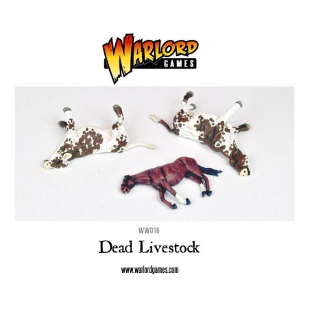 Bolt Action - Dead Livestock (2 cows, 1 horse)